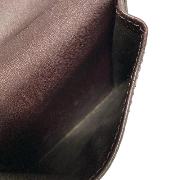 GUCCI Guccissima Brown Leather - Bifold Wallet - Picture 4 of 11